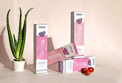 Sola&iuml;a : la coloration temporaire brillante et intense