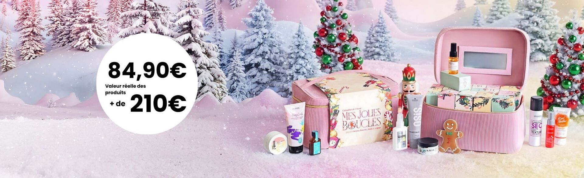 Valeur r&eacute;elle des calendriers de l'avent : plus de 210&euro;