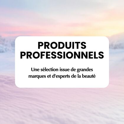 Calendrier de l'avent produits de coiffure professionnels 