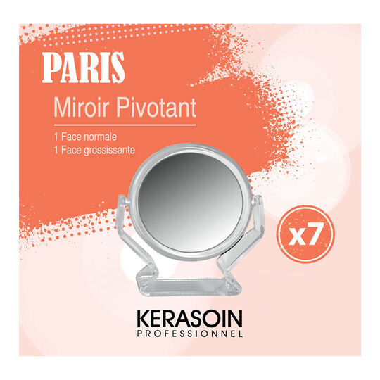 Miroir double face sur pied grossissant x 7 Paris