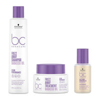 Rituel lissant cheveux indisciplinés BC Frizz Away