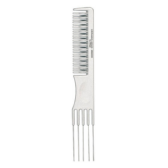 Peigne fourchette métallique antistatique 356