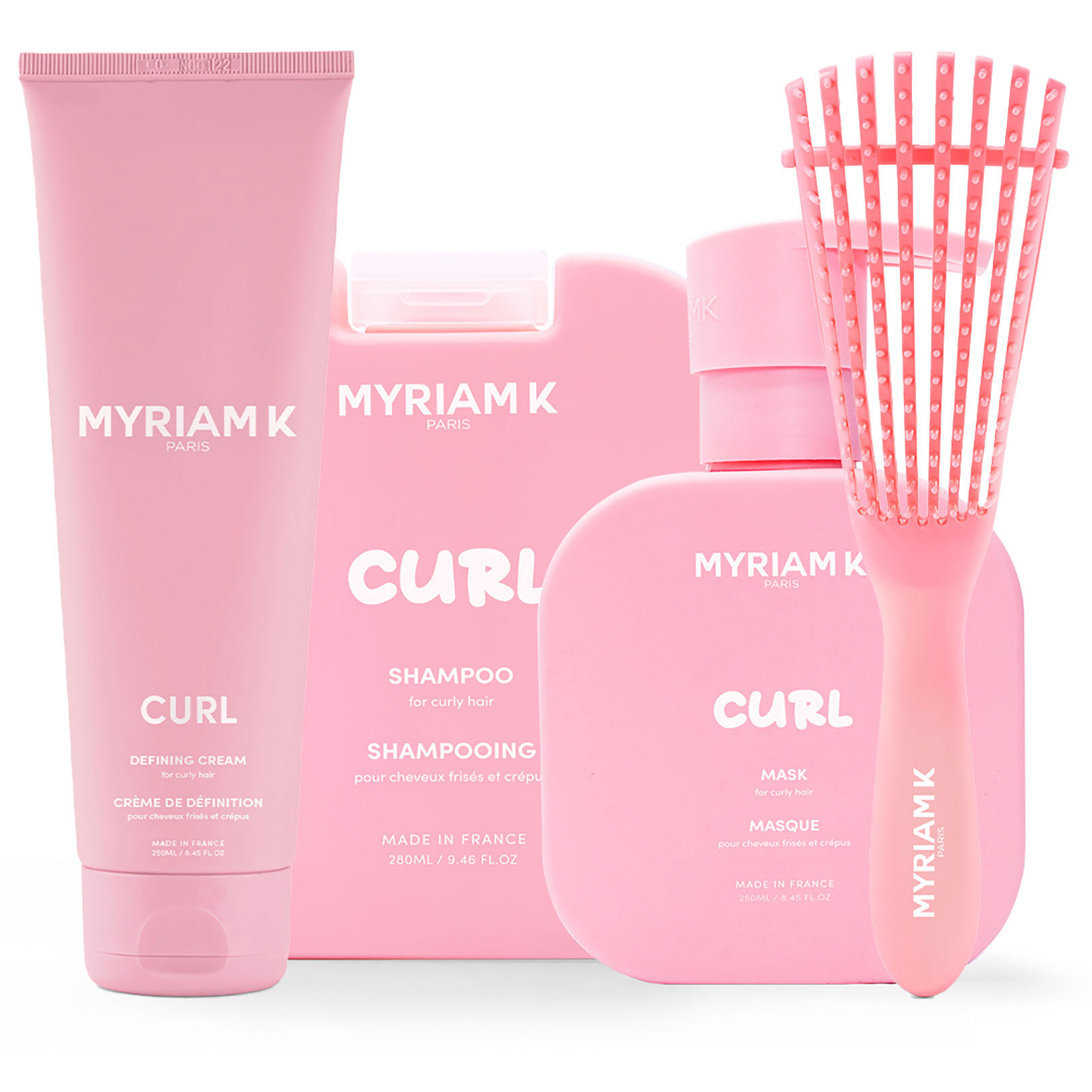 Rituel pour cheveux boucl&eacute;s