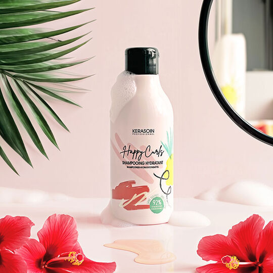 Routine cheveux crépus Happy Curls
