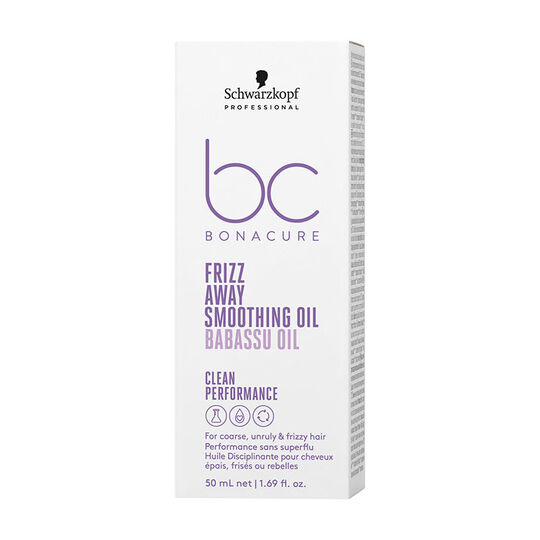 Huile lissante pour cheveux indisciplinés BC Frizz Away
