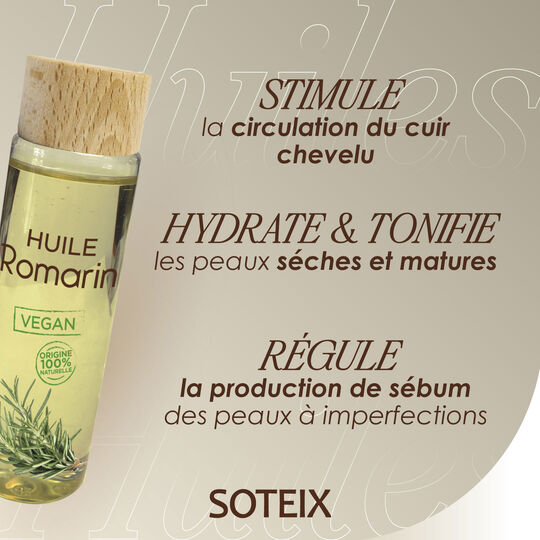 Huile de romarin