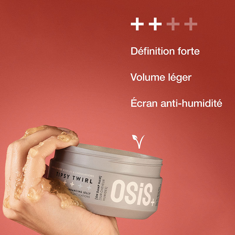 Gel&eacute;e sublimatrice boucles et ondulations Tipsy Twirl Osis+