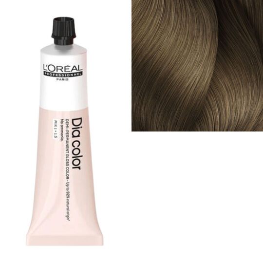 Coloration ton sur ton Dia Color 8.13 blond clair cendré doré