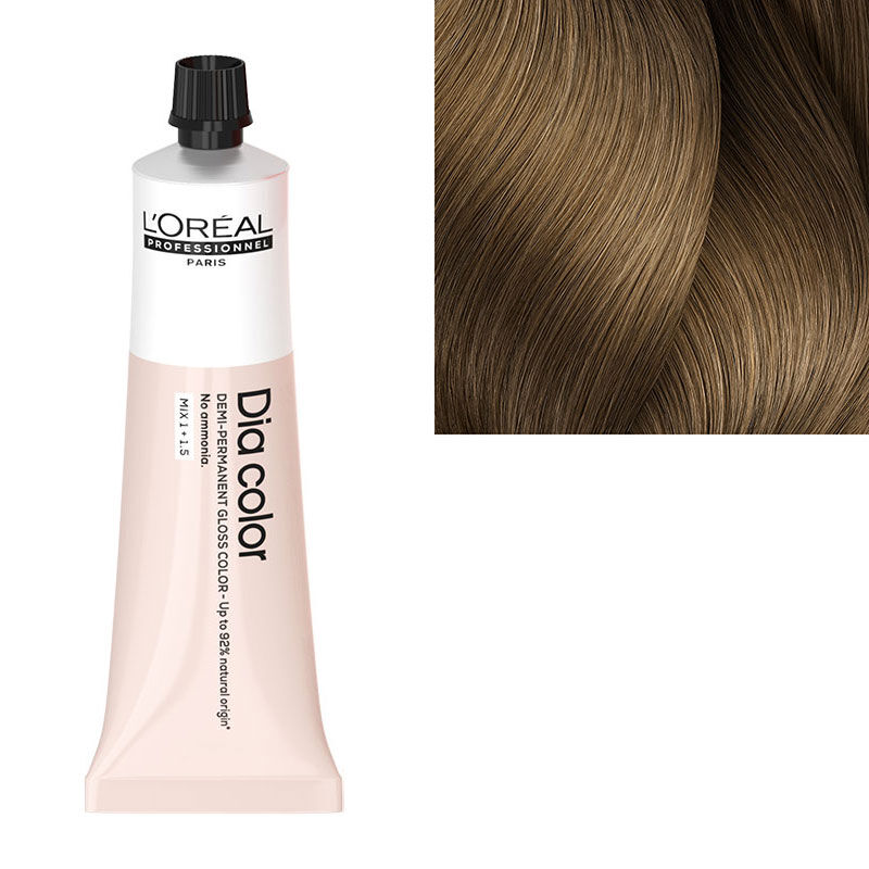 Coloration ton sur ton Dia Color 8 blond clair