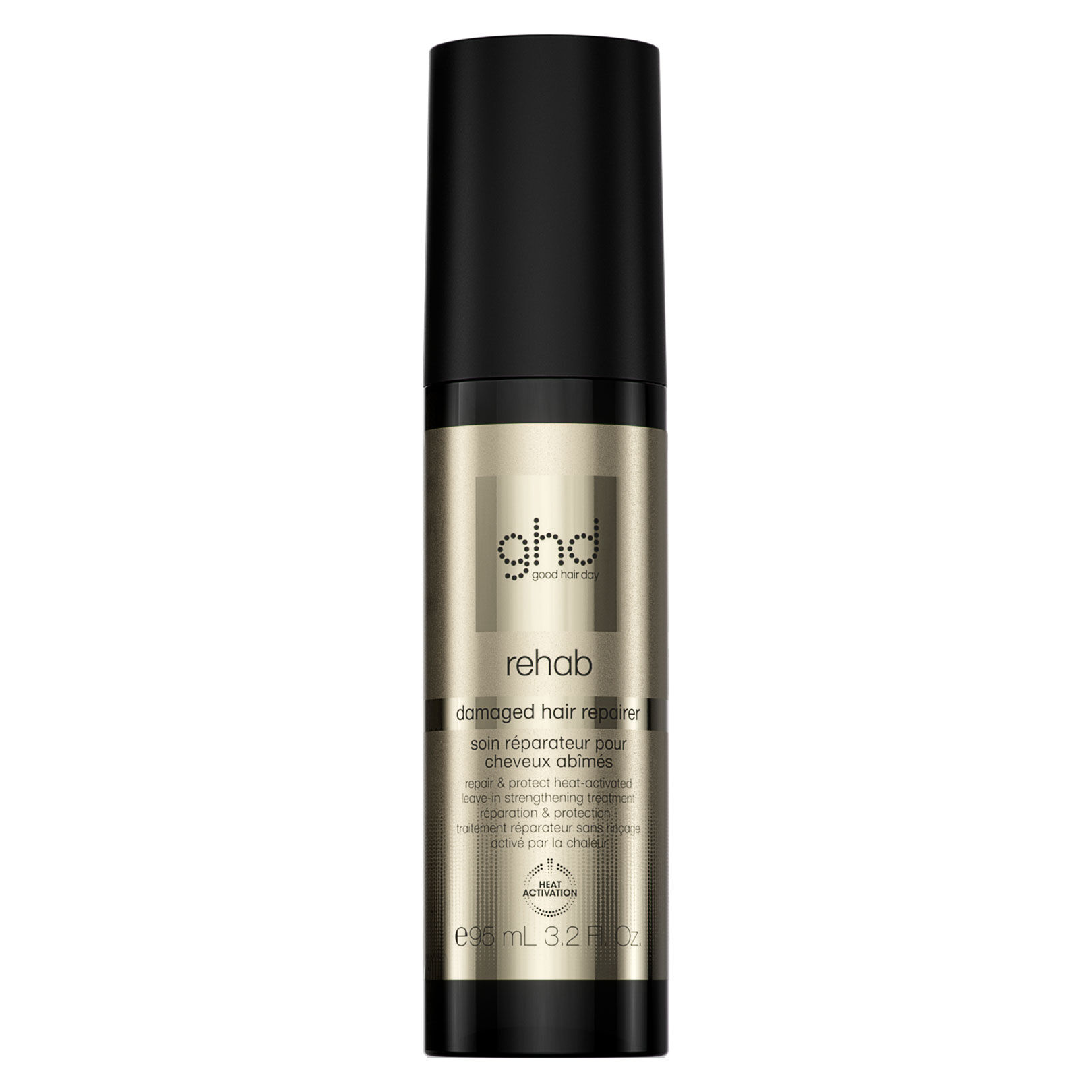 Soin r&eacute;parateur pour cheveux ab&icirc;m&eacute;s Rehab