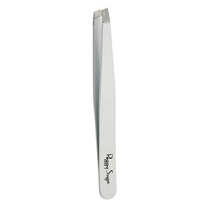 Pince à épiler professionnelle blanche