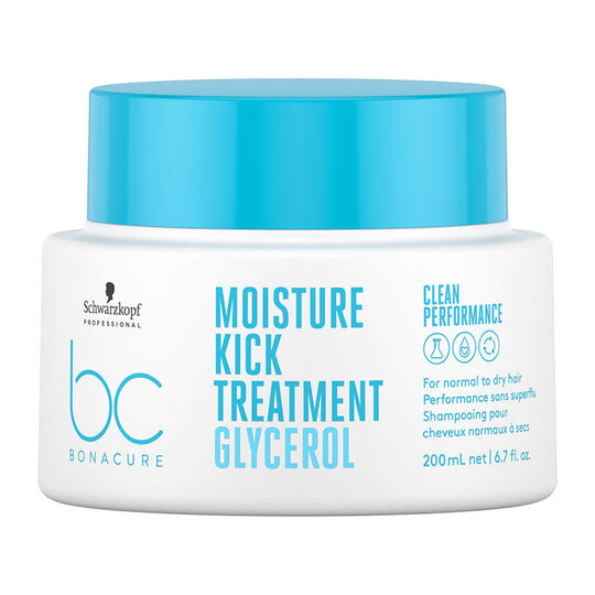 Masque hydratant cheveux normaux à secs ou bouclés BC Moisture Kick 200ml