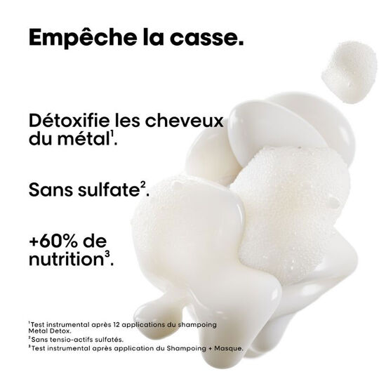 Duo recharge Metal Detox + shampooing 500ml