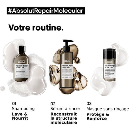 Shampooing réparateur Absolut Repair Molecular 300ml