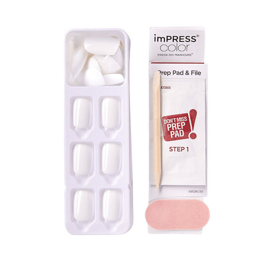 Faux ongles impress color frosting