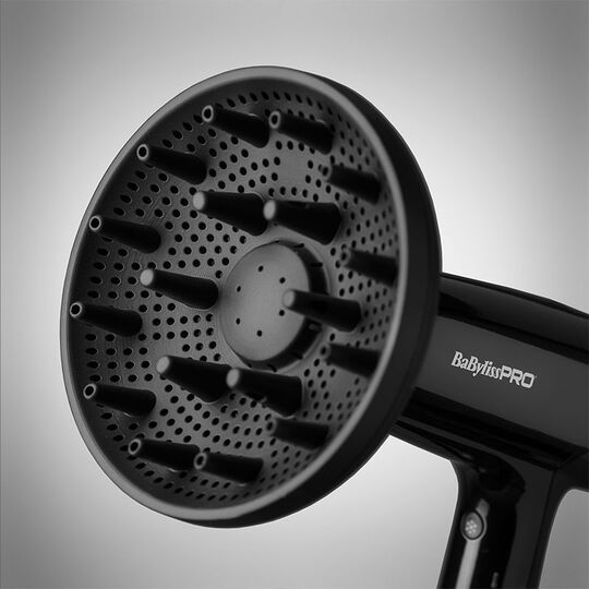 Sèche cheveux Falco noir et argent