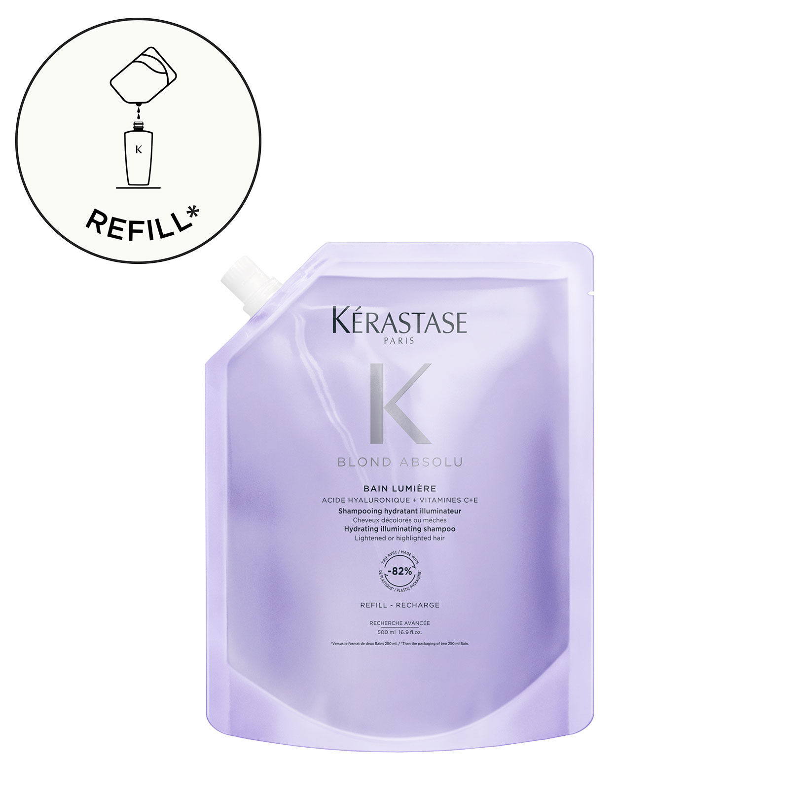 Bain Lumi&egrave;re Blond Absolu recharge 500ml