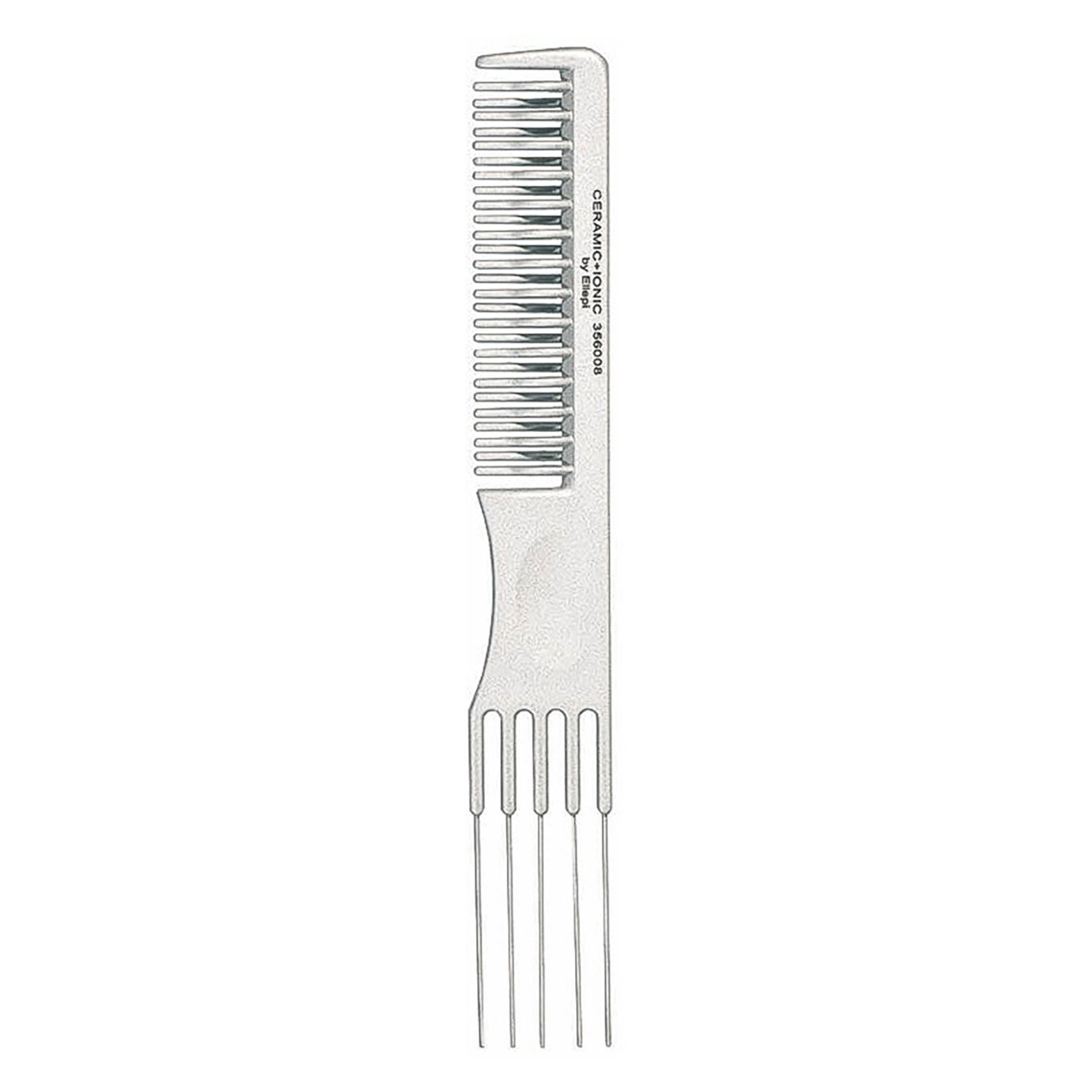 Peigne fourchette m&eacute;tallique antistatique 356