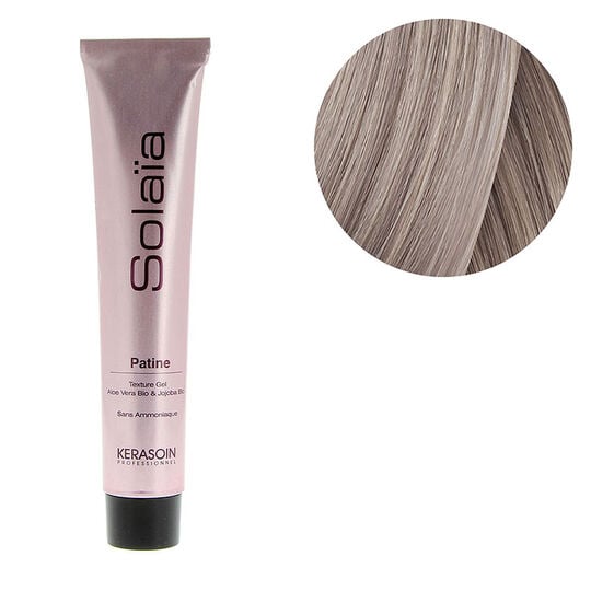 Patine Sola&iuml;a 9.21 blond tr&egrave;s clair iris&eacute; cendr&eacute;