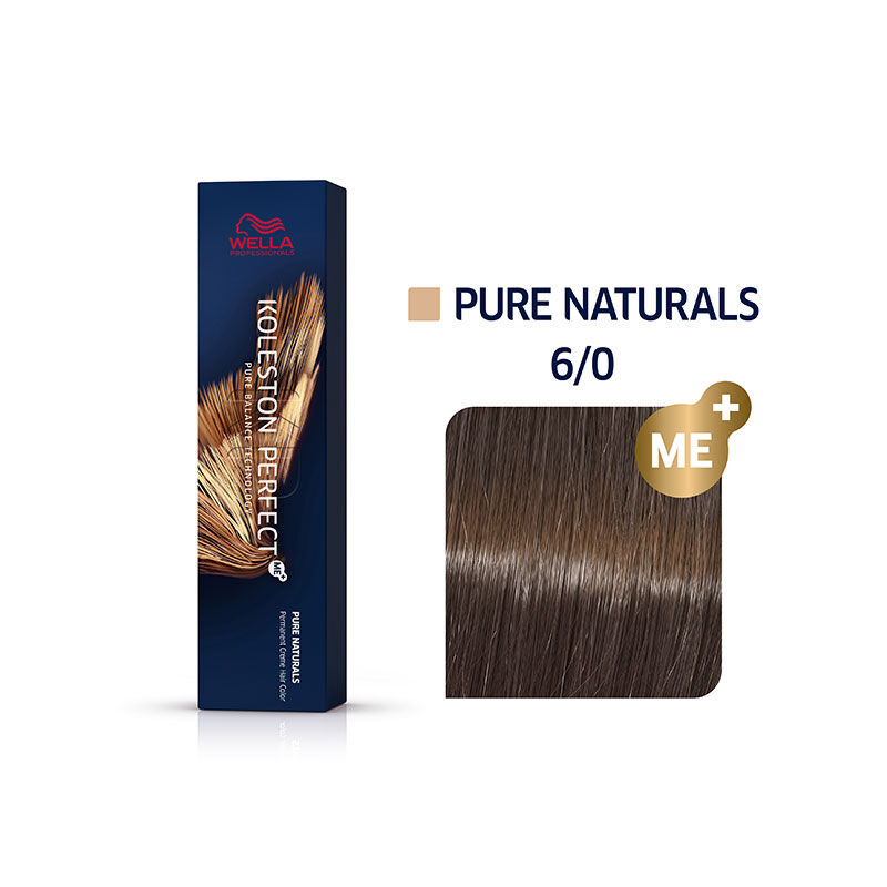 Coloration permanente Koleston Perfect Me+ 6/0 blond fonc&eacute; naturel froid