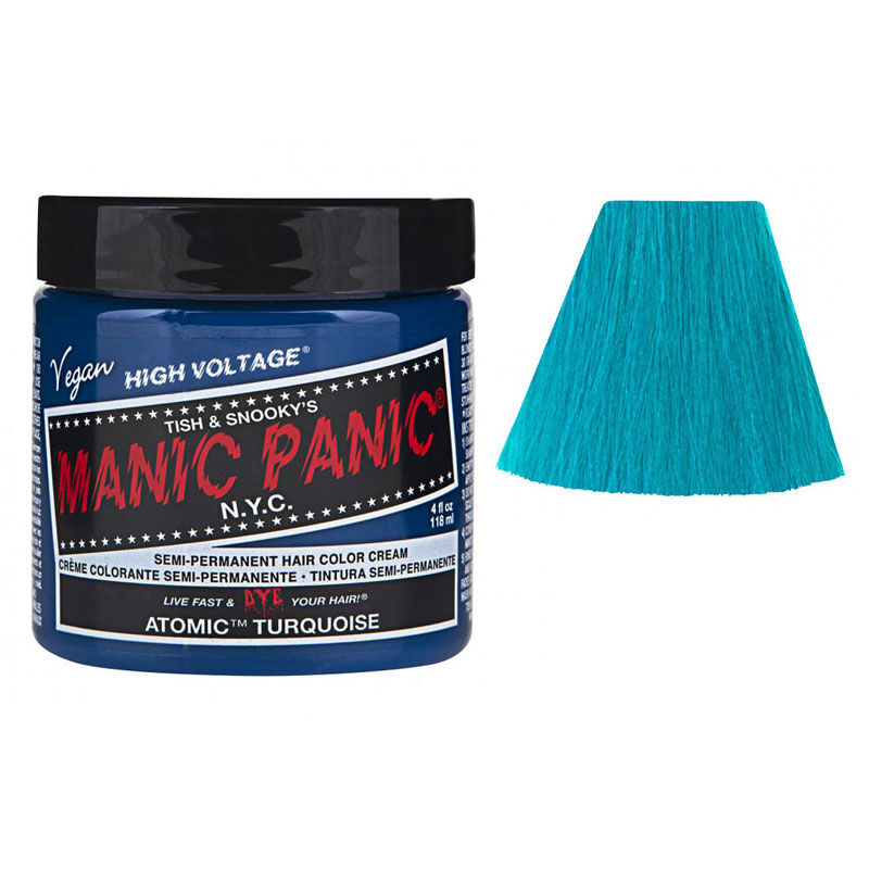 Coloration semi-permanente atomic turquoise