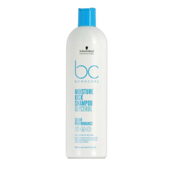 Shampooing hydratant cheveux normaux à secs ou bouclés BC Moisture Kick 500ml