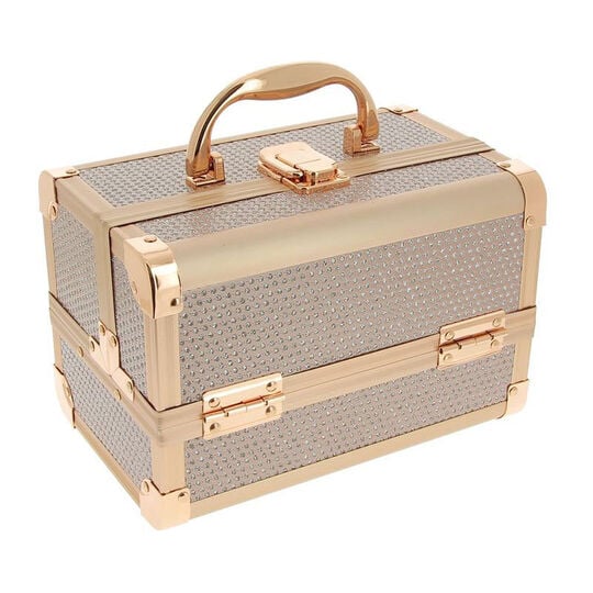 Mini Valise &agrave; main Rose Gold