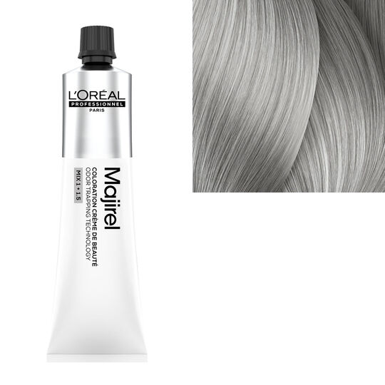 Coloration cr&egrave;me de beaut&eacute; Majirel 9.1 blond tr&egrave;s clair cendr&eacute;