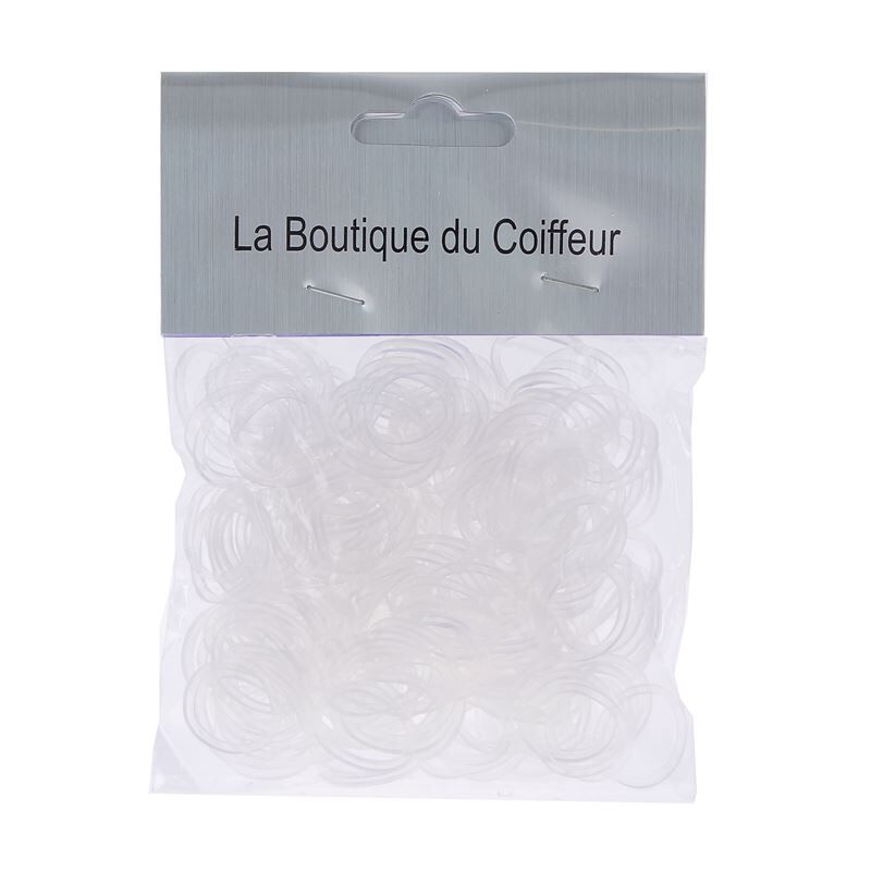 Mini &eacute;lastiques caoutchouc lot de 240 transparent
