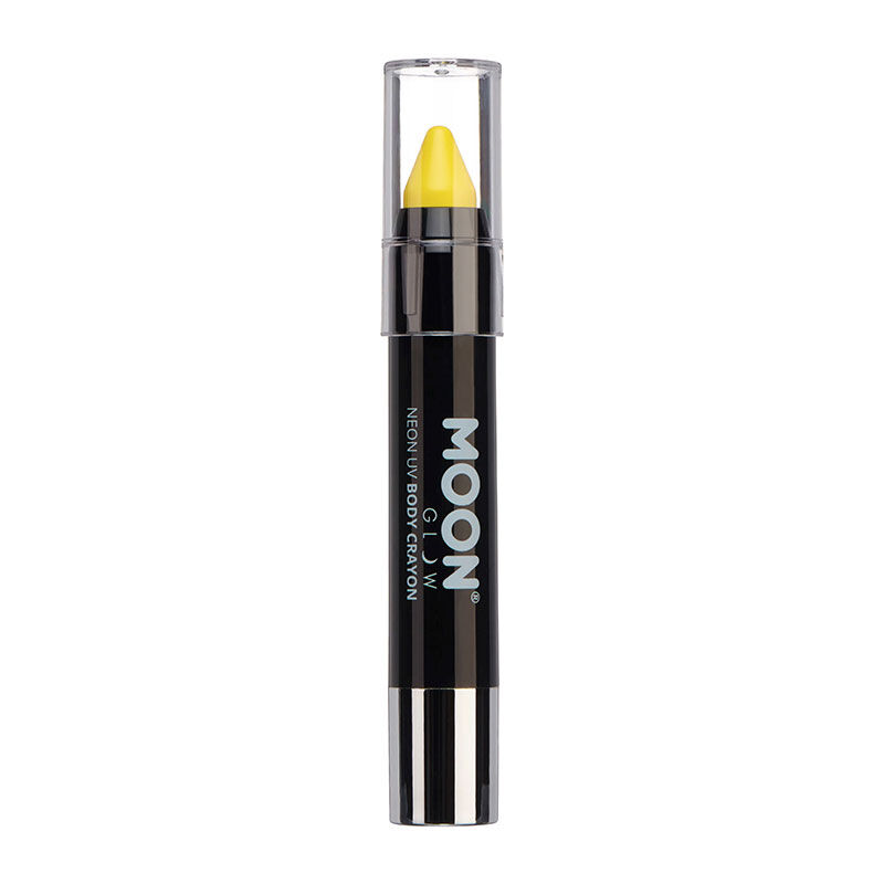 Crayon n&eacute;on corps et visage Moon Glow jaune