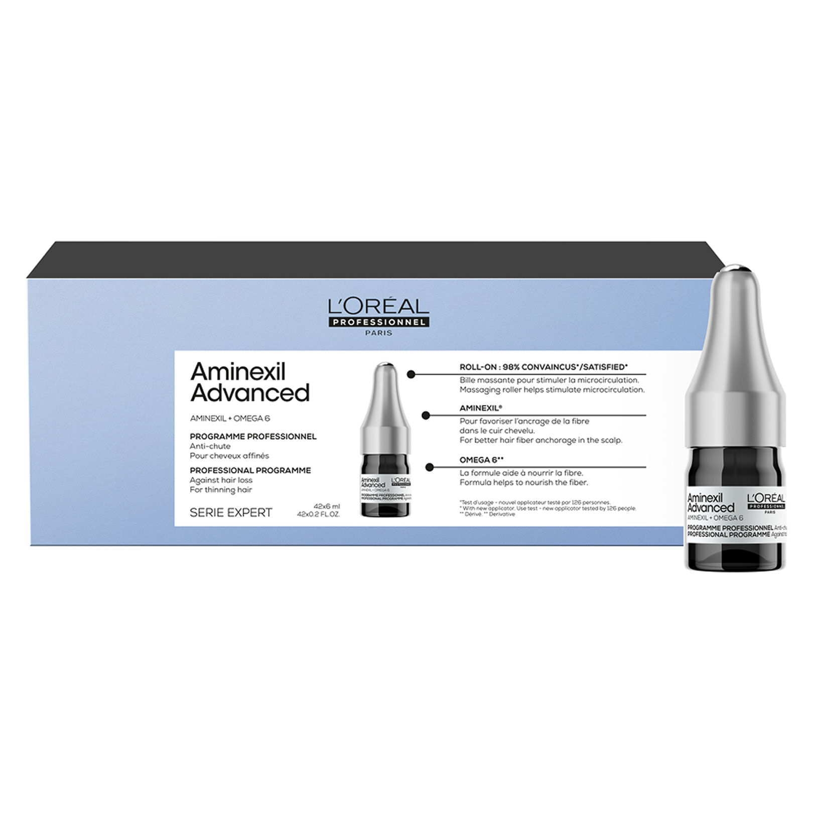 Traitement anti-chute Aminexil 42 x 6ml
