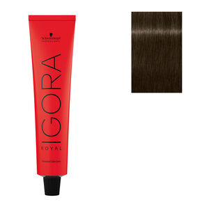 Coloration permanente Igora Royal 6-16 blond foncé cendré chocolat