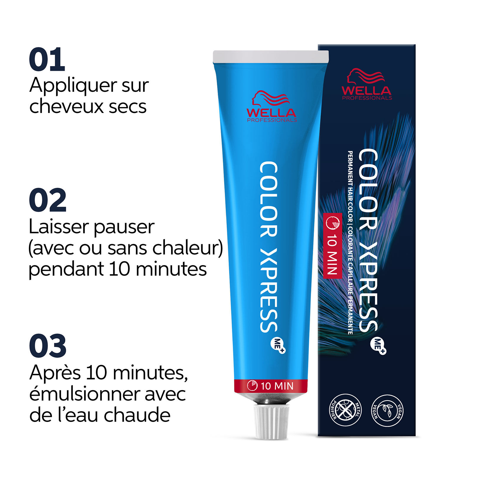 Coloration permanente Color Xpress 7/1 blond cendr&eacute;