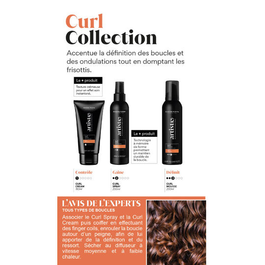 Spray bouclant Curl Spray Artiste