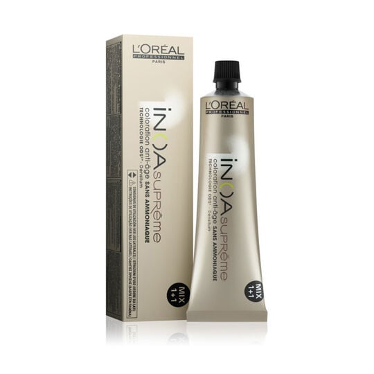 Coloration anti-&acirc;ge sans ammoniaque Inoa Supr&ecirc;me 6.13 &eacute;corce de sequoia
