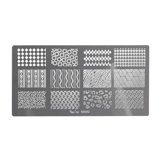 Plaque de stamping nail art 2