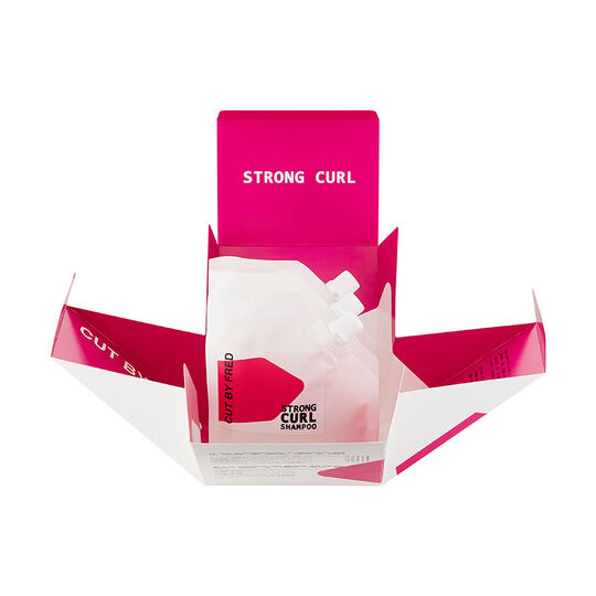 Trio nourrissant cheveux très bouclés frisés Strong Curl Discovery Pack