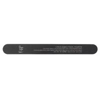Lime à ongles 2 faces lavable 240/240 noir, pour ongles naturels