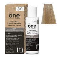 Coloration d'origine naturelle Color One 8.0 blond clair