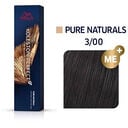 3/00 ch&acirc;tain fonc&eacute; naturel chaud