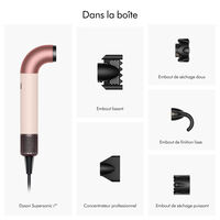 S&egrave;che-cheveux Supersonic r cheveux raides &agrave; ondul&eacute;s