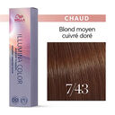 7/43 blond cuivr&eacute; dor&eacute;