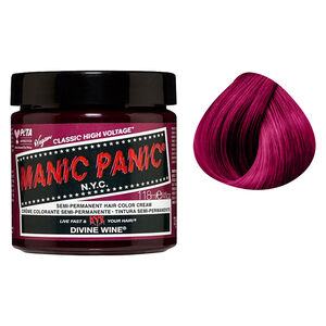 Coloration semi-permanente Manic Panic divine wine
