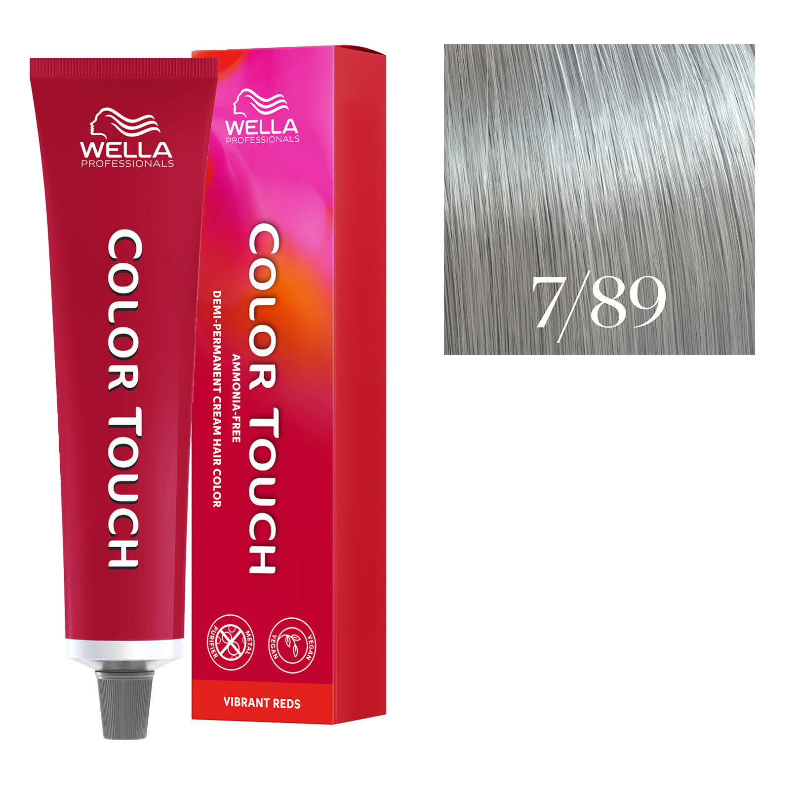 Coloration semi-permanente Color Touch 7/89 blond perl&eacute; fum&eacute;