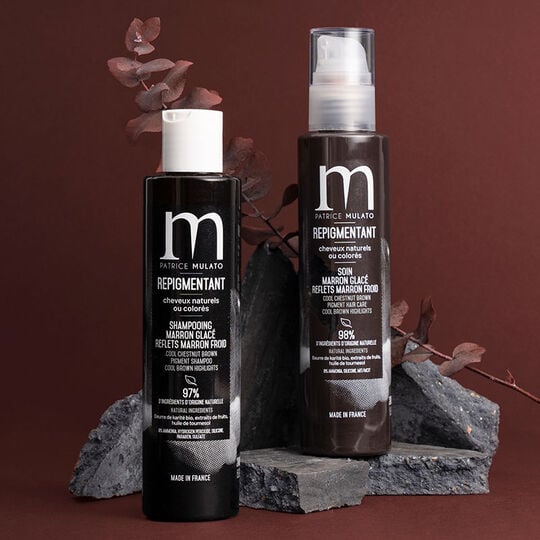 Rituel repigmentant shampooing + soin marron glac&eacute;