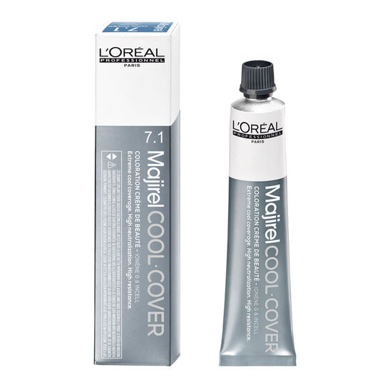Coloration neutralisante Majirel Cool Cover 8.1 blond clair cendr&eacute;