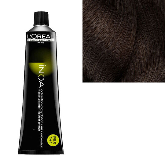 Inoa Coloration sans ammoniaque 5.35 châtain clair doré acajou