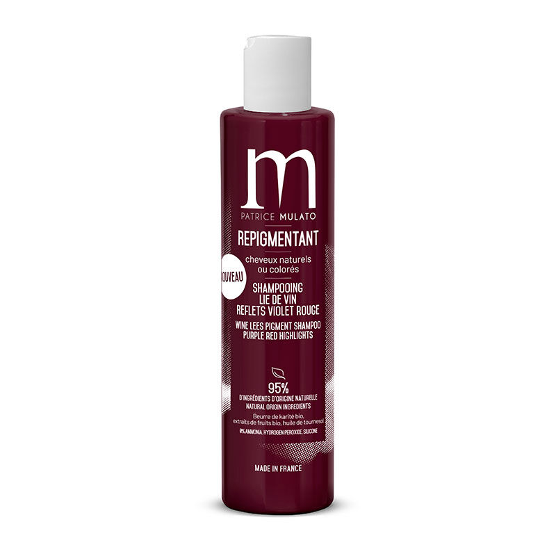 Shampooing repigmentant lie de vin
