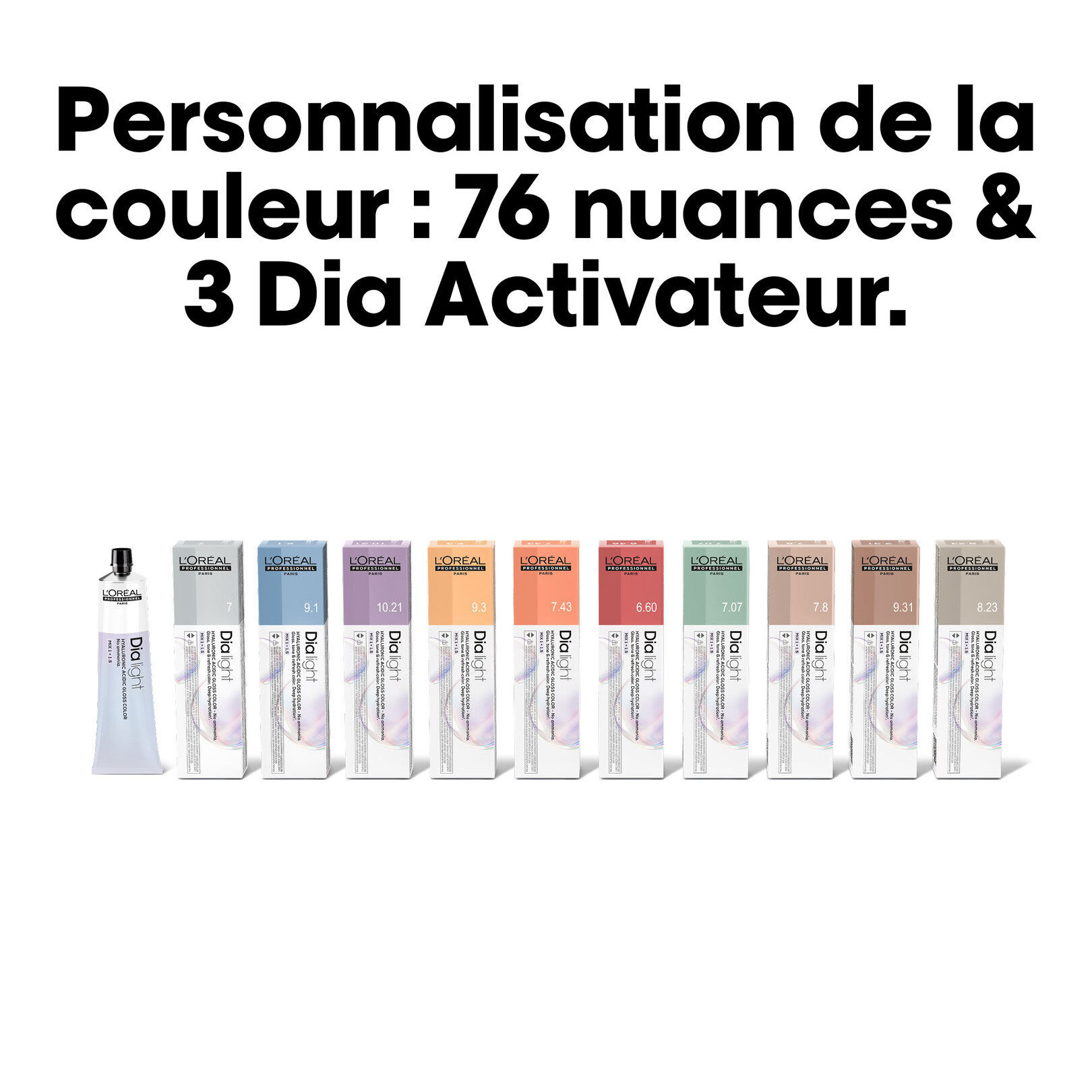 Coloration ton sur ton Dia light Hyaluronic 5 ch&acirc;tain clair