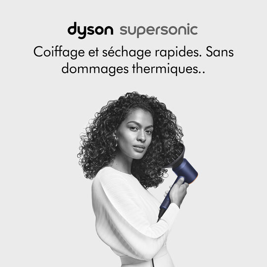 Sèche-cheveux Supersonic cheveux bouclés frisés